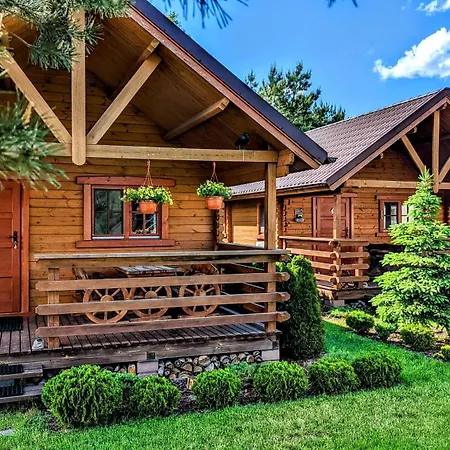 Domki Letniskowe Bory Tucholskie - Klimatyzacja Wifi Sauna Jacuzzi Mecikal Esterno foto