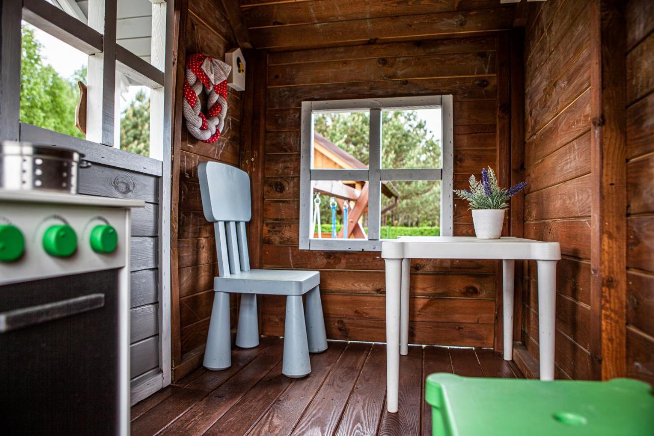 Ferienhaus Letniskowe Bory Tucholskie - Klimatyzacja Wifi Sauna Jacuzzi