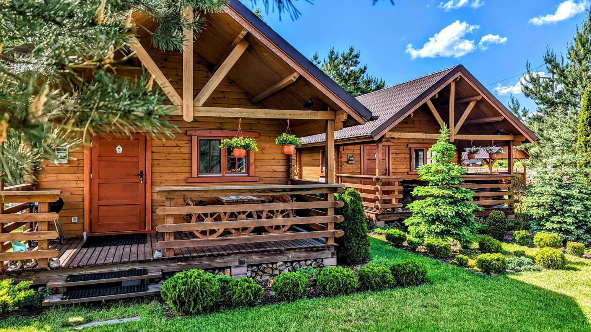 Letniskowe Bory Tucholskie - Klimatyzacja Wifi Sauna Jacuzzi Ferienhaus *