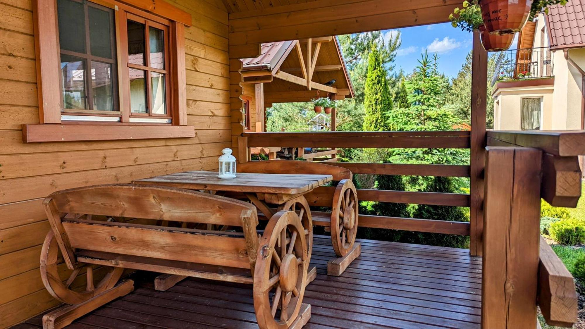 Ferienhaus Letniskowe Bory Tucholskie - Klimatyzacja Wifi Sauna Jacuzzi *